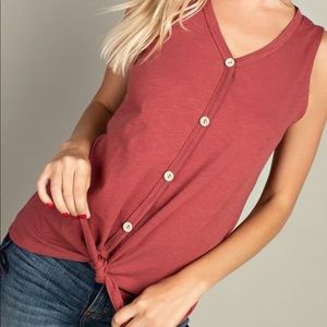 Tank top button down